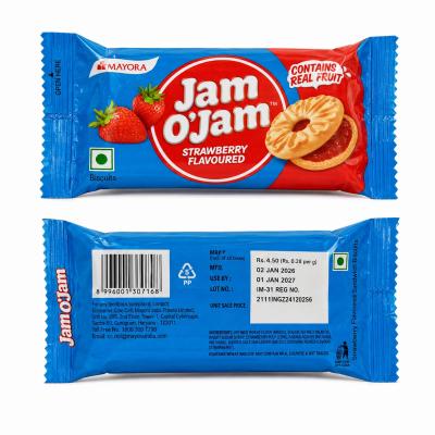 JAM O JAM STAWBERRY FLAOURED BISCUITS 16gm